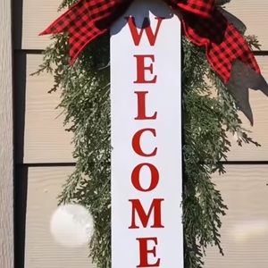 Holiday Welcome Swag Christmas decoration